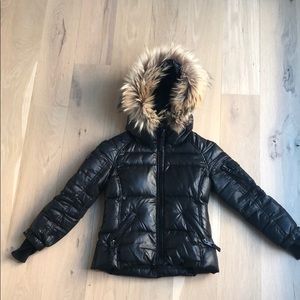 SAM - size 4 jacket with real fur